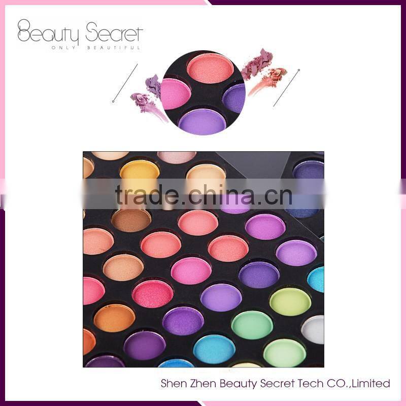 Wholesale eyeshadow pigment matte glitter eyeshadow palette