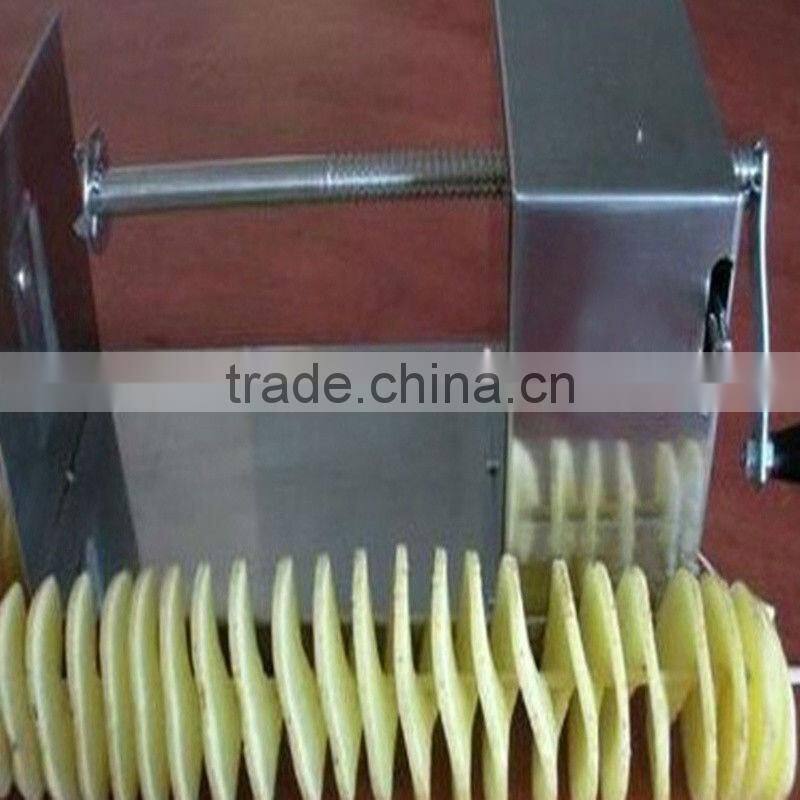 Hot sale twist potato spiral cutter 0086-15037185761