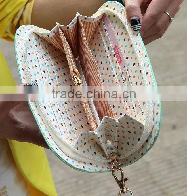 Cute Owl Glasses Hit Color Printing Korean Rounded Zipper Long Women Wallet New Fashion Ladies Clutch Card & ID Holders Purse