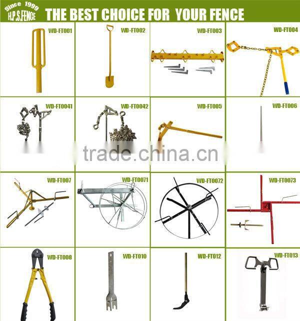 High tensile Fence post lifter for fence posts