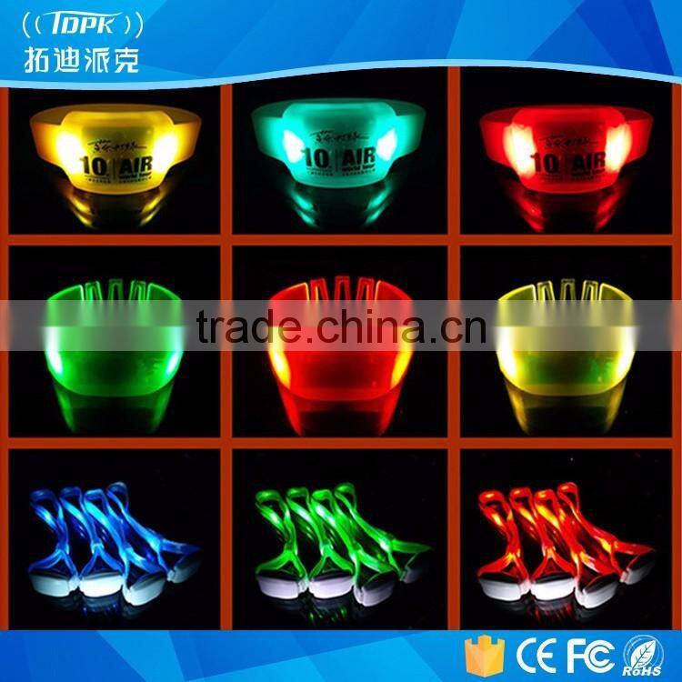 Customized Party Supplies Silicone Remote Control for LED Bracelet