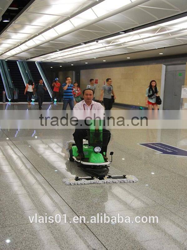 Full automtic cleaning equipment HY101 electrical driving dust push cart