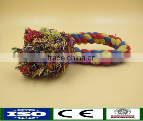 Twisted braided dog toys rope