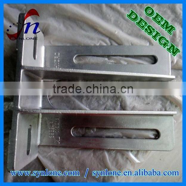 Folding metal shelf support brackets