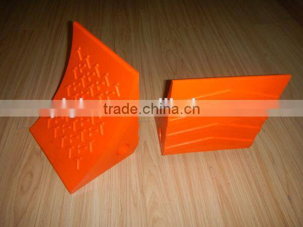 trailer tire polyurethane wheel chock