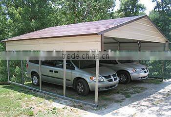 new-style metal car shelters