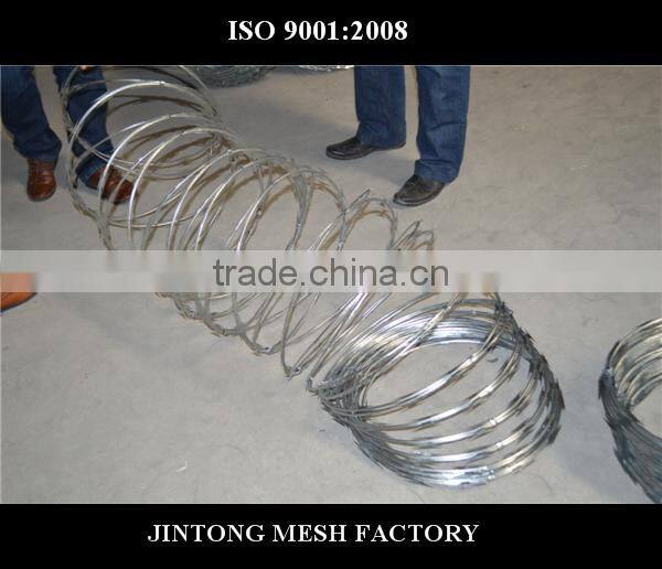 JT High qulity Cheap fence razor barbed wire razer blade 14