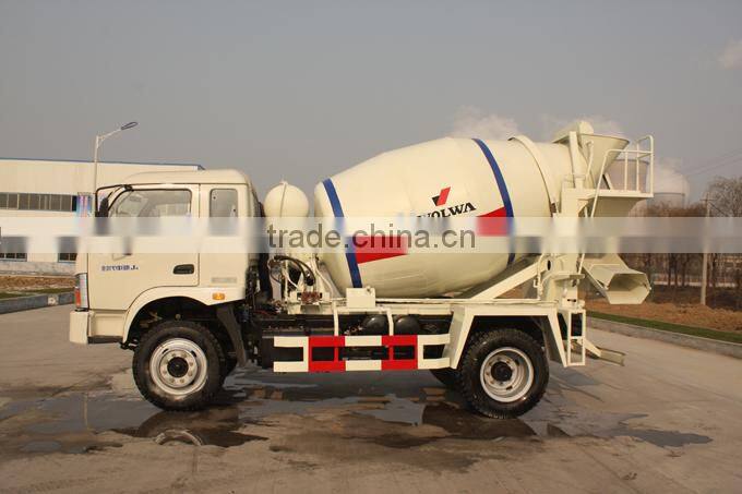 Wolwa 2cbm, 4cbm, 6cbm Concrete Mixing Truck