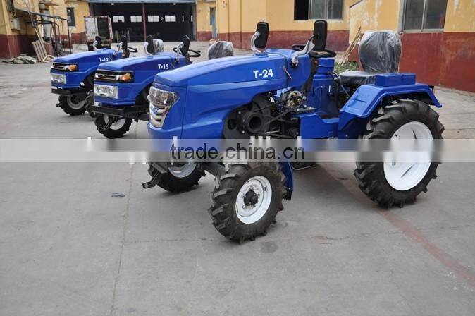 2016 Factory directly supply top quality 12hp/13hp/15hp mini tractor