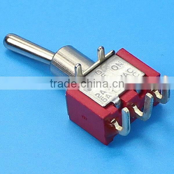 MTS-102-C3 3PIN ON-ON H termianl toggle switch