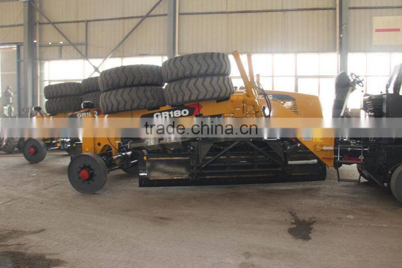 180HP Motor Grader GR180 with Cummis Engine with Triple Ripper