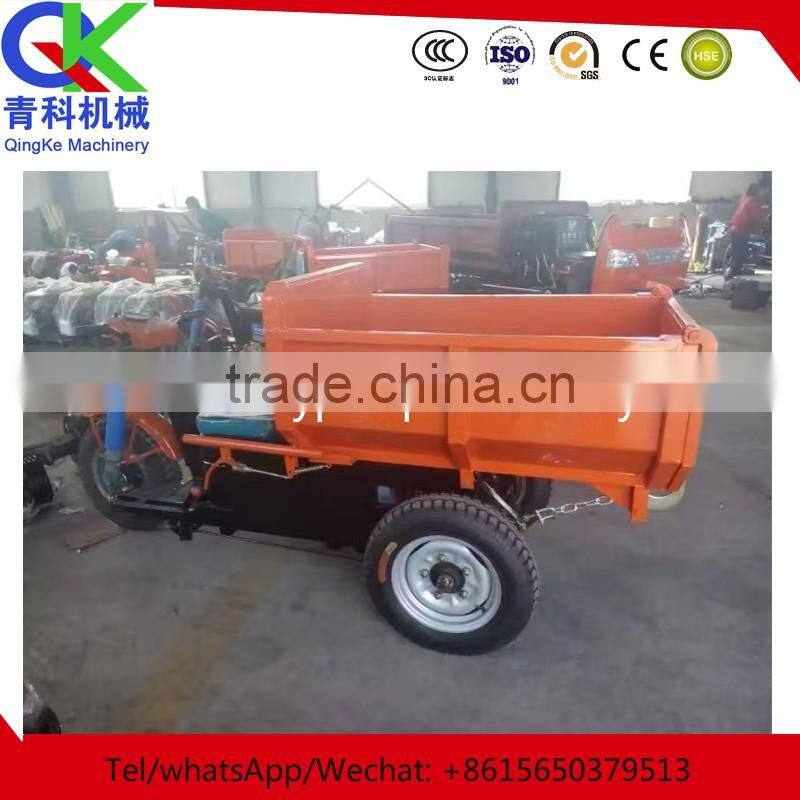 Self loading dumper truck for farm-oriented