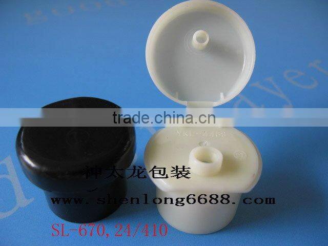28/415 plastic flip top bottle cap