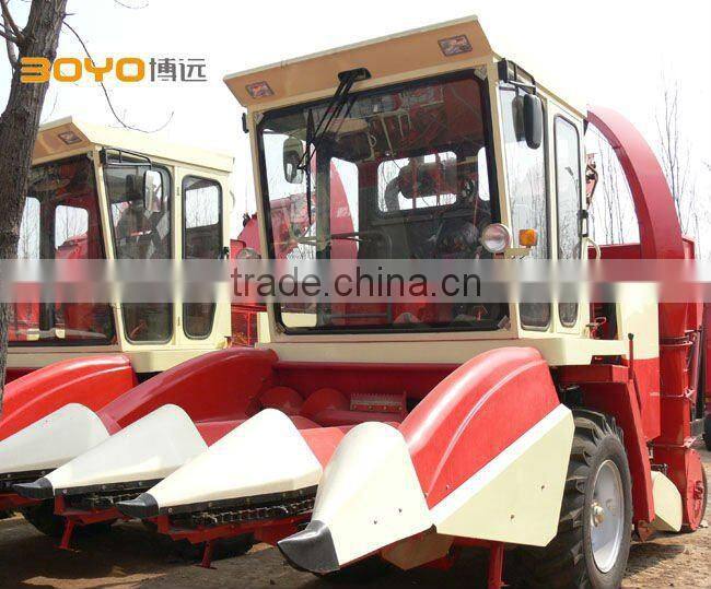 4YZ-3H corn combine harvester with silage