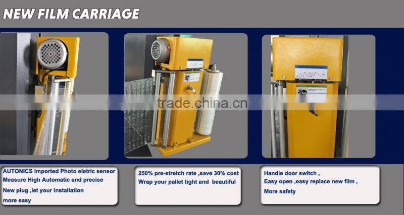 Pallet wrapping mchine