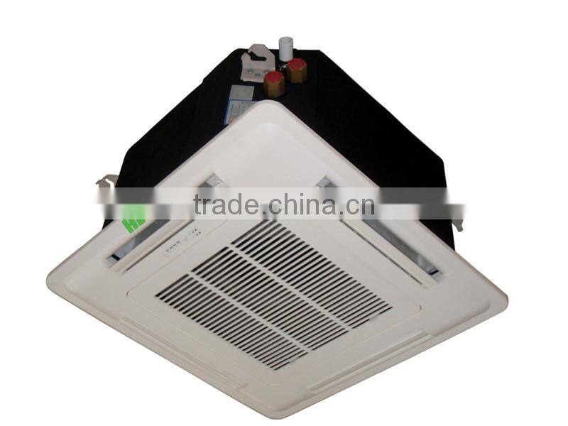 HUALI high cop use for commercial with hot/cool water cassette type fan coil unit