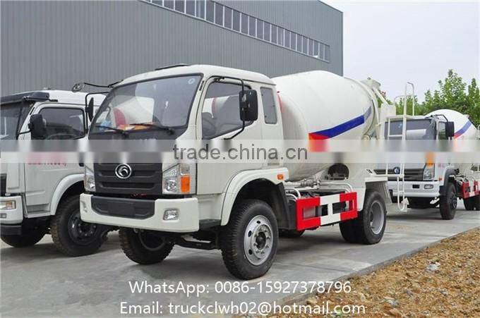 5m3 Small Concrete Mixer FOTON Concrete Mixer Truck