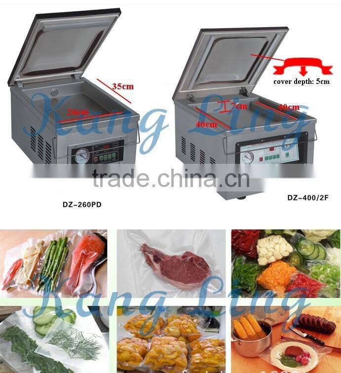Table top Vacuum Packing Machine for food DZ400 DZ260