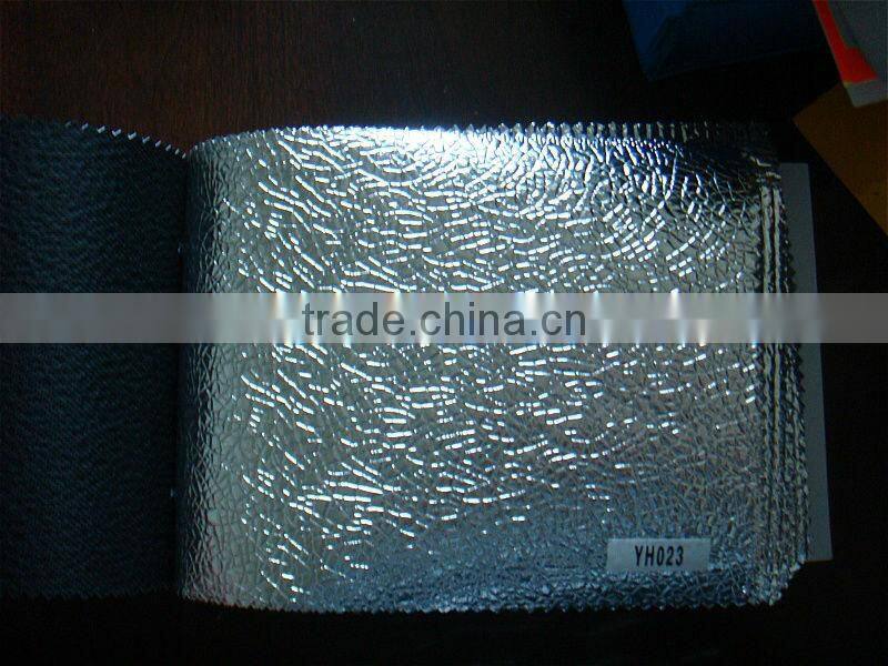 2015 decorative metalized reflective glossy PVC Film