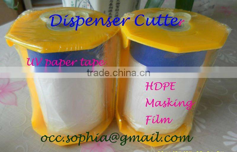 pre-taped masking film