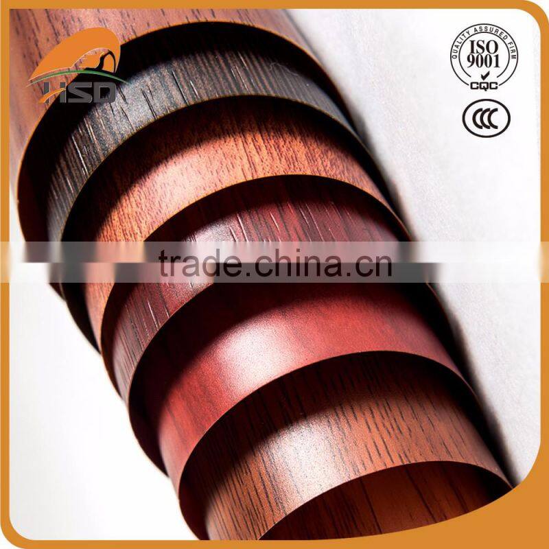 Decorative plastic sheet wood grain film pvc foil for mdf