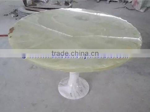 Wholesale high quanlity GREEN ONYX TABLE TOPS COLLECTION Pakistan Onyx Marble brings you beautifully designed quality Green Onyx