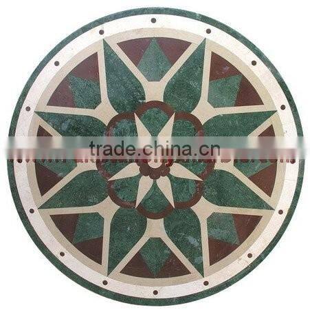 NATURAL STONE MARBLE MEDALLIONS MOTIV COLLECTION