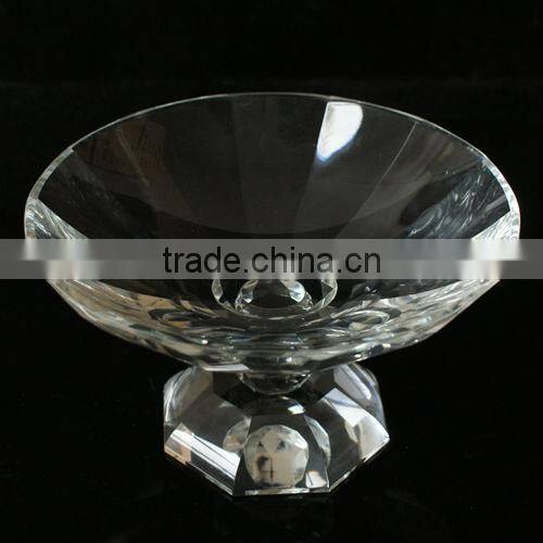 scollop crystal fruit tray wholesale