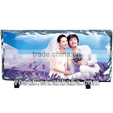 Vesub sublimation photo slate for wedding gift