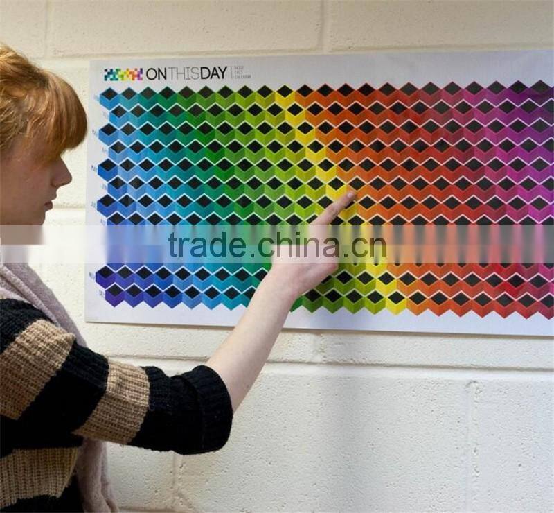 CT-730 Hot sales magic world maps for kids student with hand temperature control day map