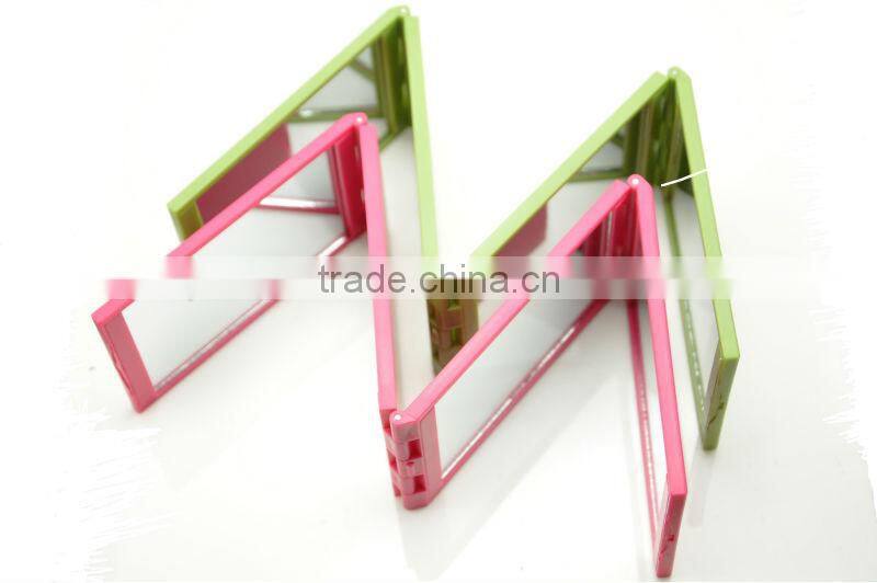 plastic 4 sides mirror for makeup