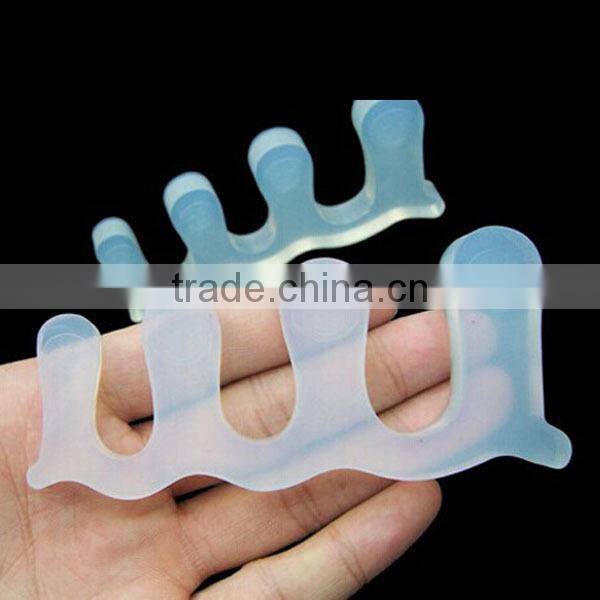 Beautifulpurple color silicone toe separator