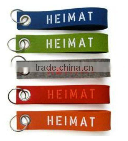 Customed wool felt key chain