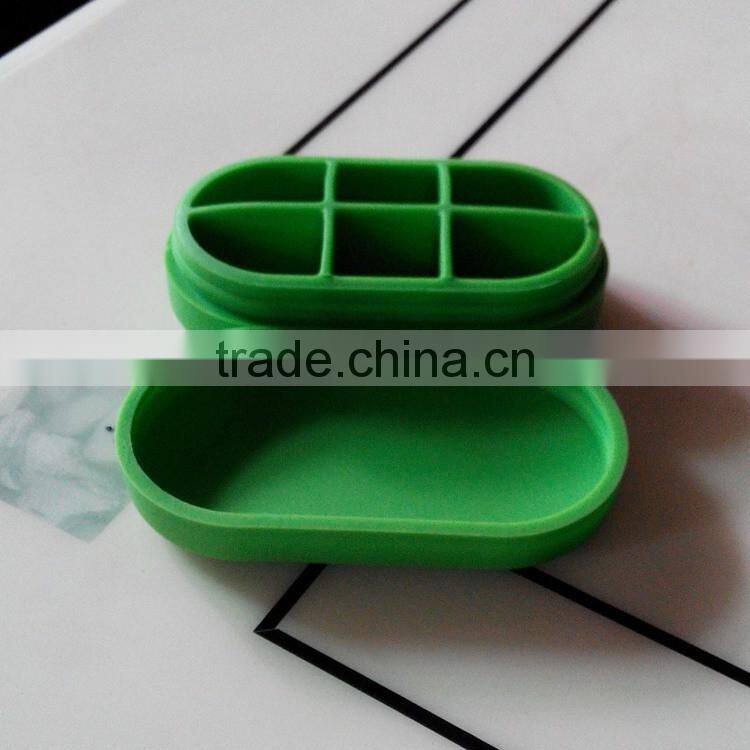 Best-selling low price silicone medical pill case/necessary case for storing pill