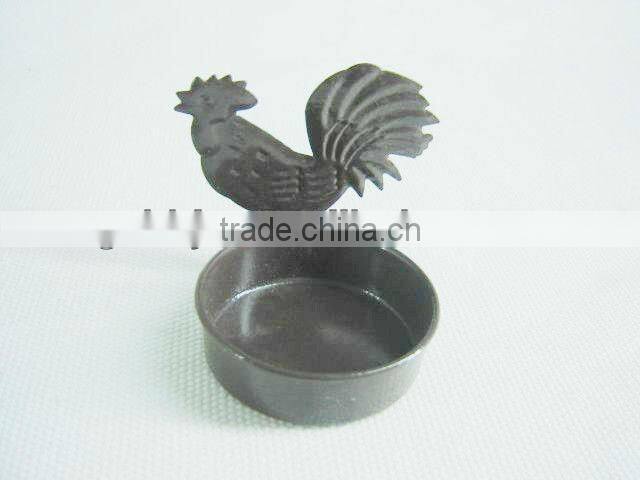 Simple Metal Iron Animal Candle Holder with various color