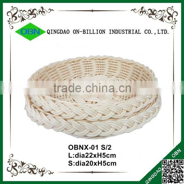 Cheap food standard bulk french plastic bread basket