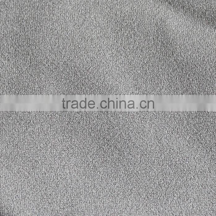 Hot sale 100% dyed pattern polyester/spandex elastic fabrics for garments use
