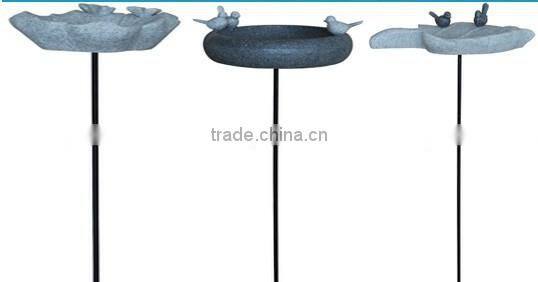 Sandstone Bird Feeder Garden Sticks,Garden Bird Feeder