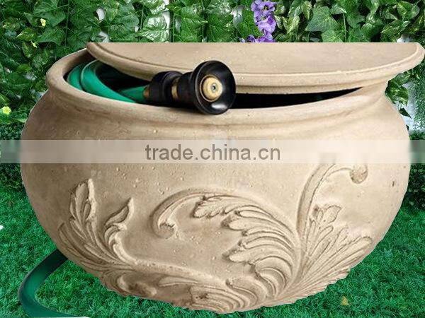 Garden fiberglass pip pot / decorative pot / garden pot