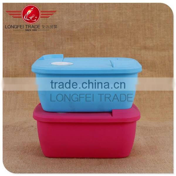 High quality OEM rectangle plastic preserving box /crisper
