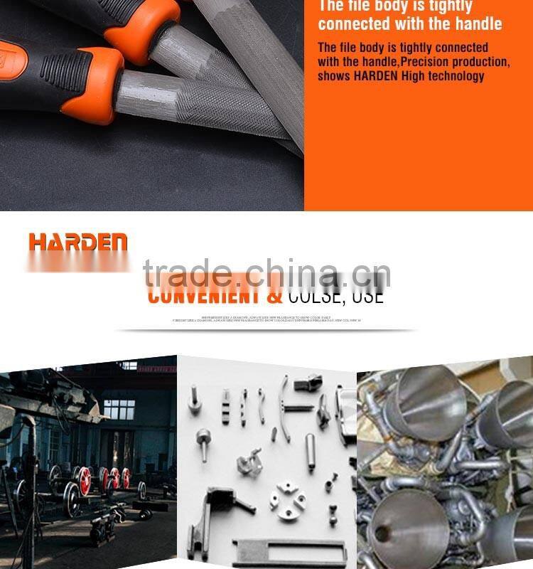 Professional 8" Half Round Smooth Cut File With Soft Handle