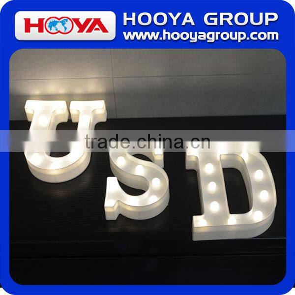 battery operated LED marquee letter light fairground letters lamp