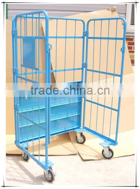Powder Coated Folding Roll Container For South Koera And Japan