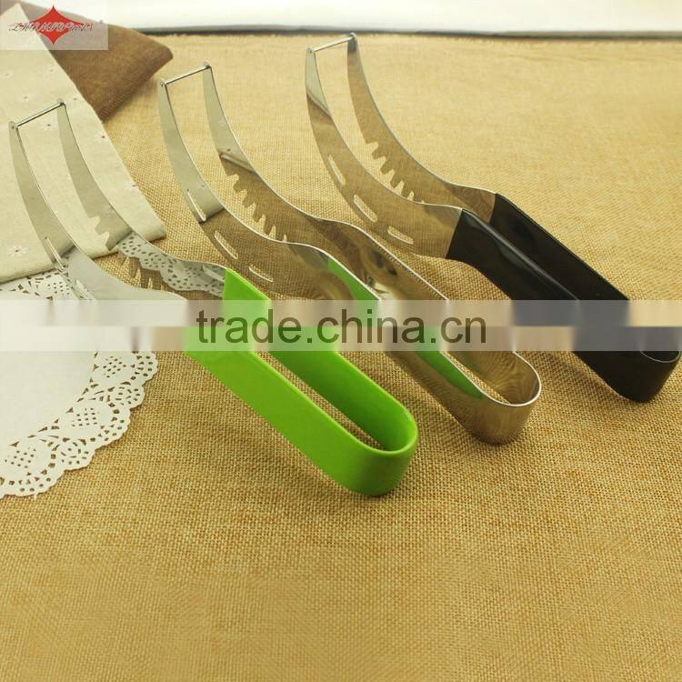 ZY-F1473 soft plastic covered handle stainless steel watermelon slicer