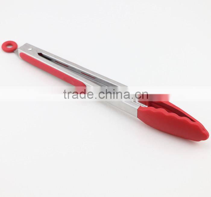 Kitchen Food Cooking Tongs With Hanging Hook