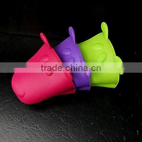 10106 dog head shape Silicone Heat Resistant Grilling BBQ Gloves for Cooking, Baking