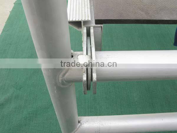 Aluminum working platform, Aluminium Mobile Scaffold Tower Work Platform