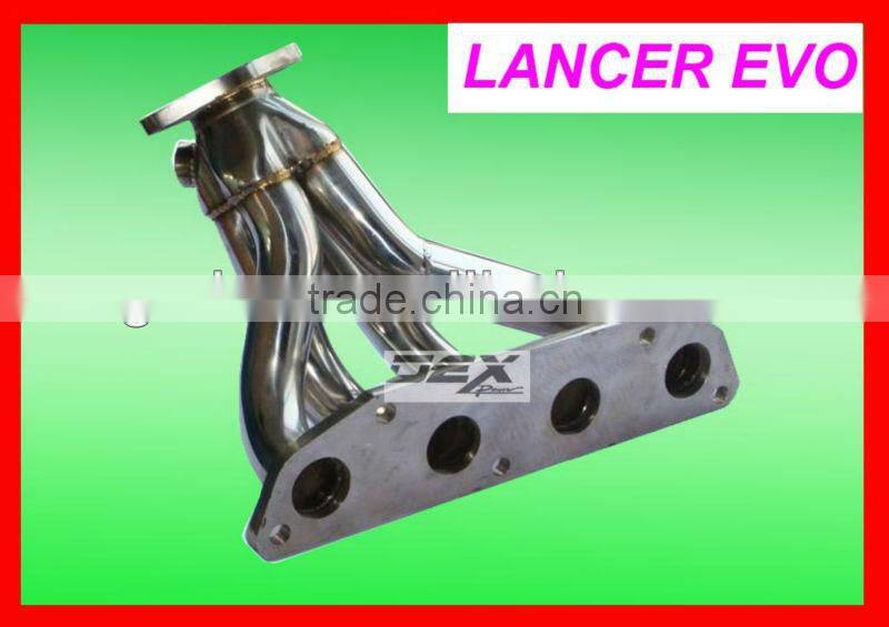 exhaust Muffler manifold for evo