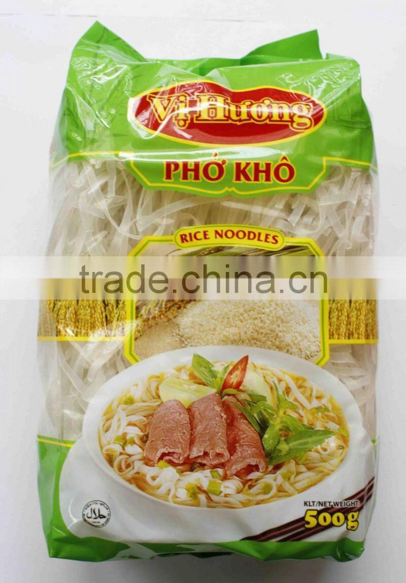 Quality Vietnamese Plain Rice Noodle 500g - Thien Huong Food JSC