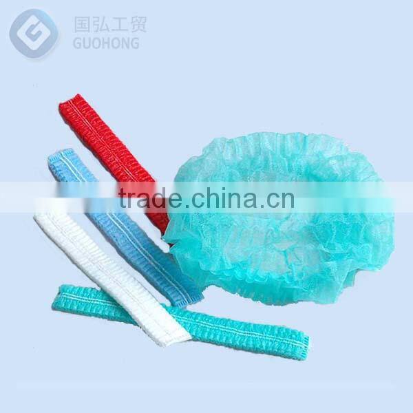 non woven mob clip cap,disposable non woven mob cap single/elastic elastic,disposable non woven products